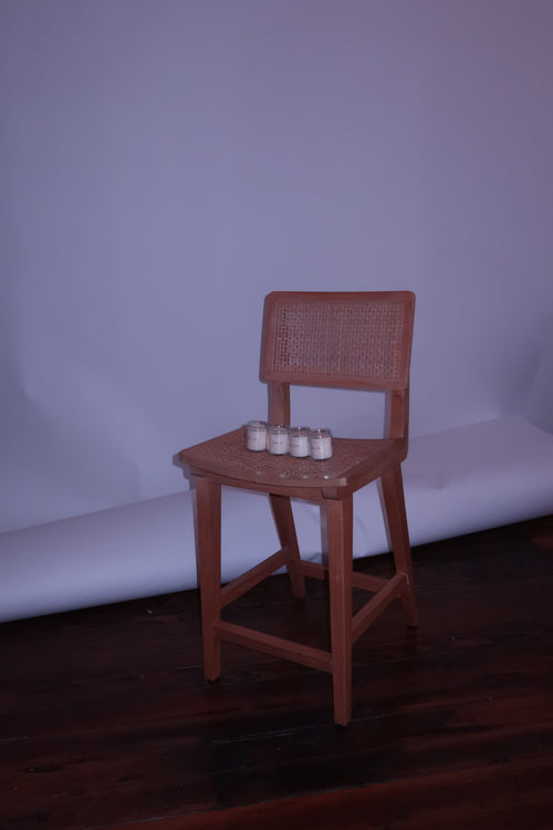 Fourth Hour. [Cardamom & Cuban Tobacco] Mini Non-Toxic Soy Candle