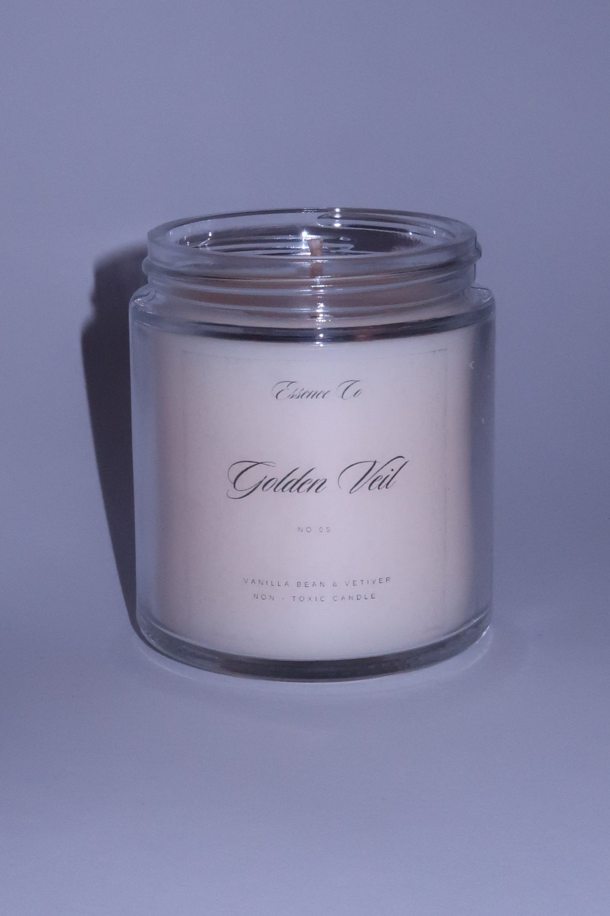 Golden Vail. [Vanilla Bean & Vetiver] Mini Non-Toxic Soy Candle